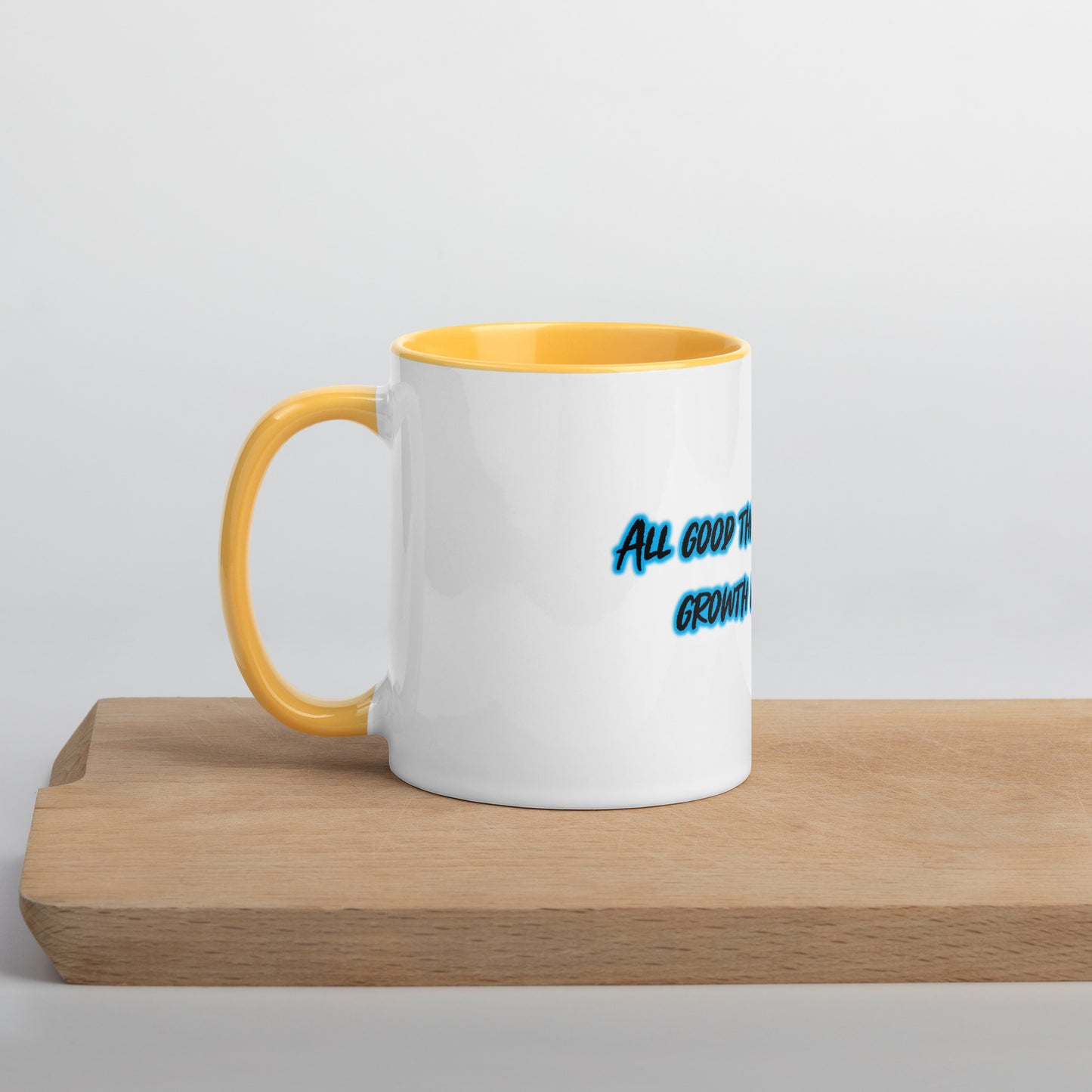 In Darkness Mug With Color Inside