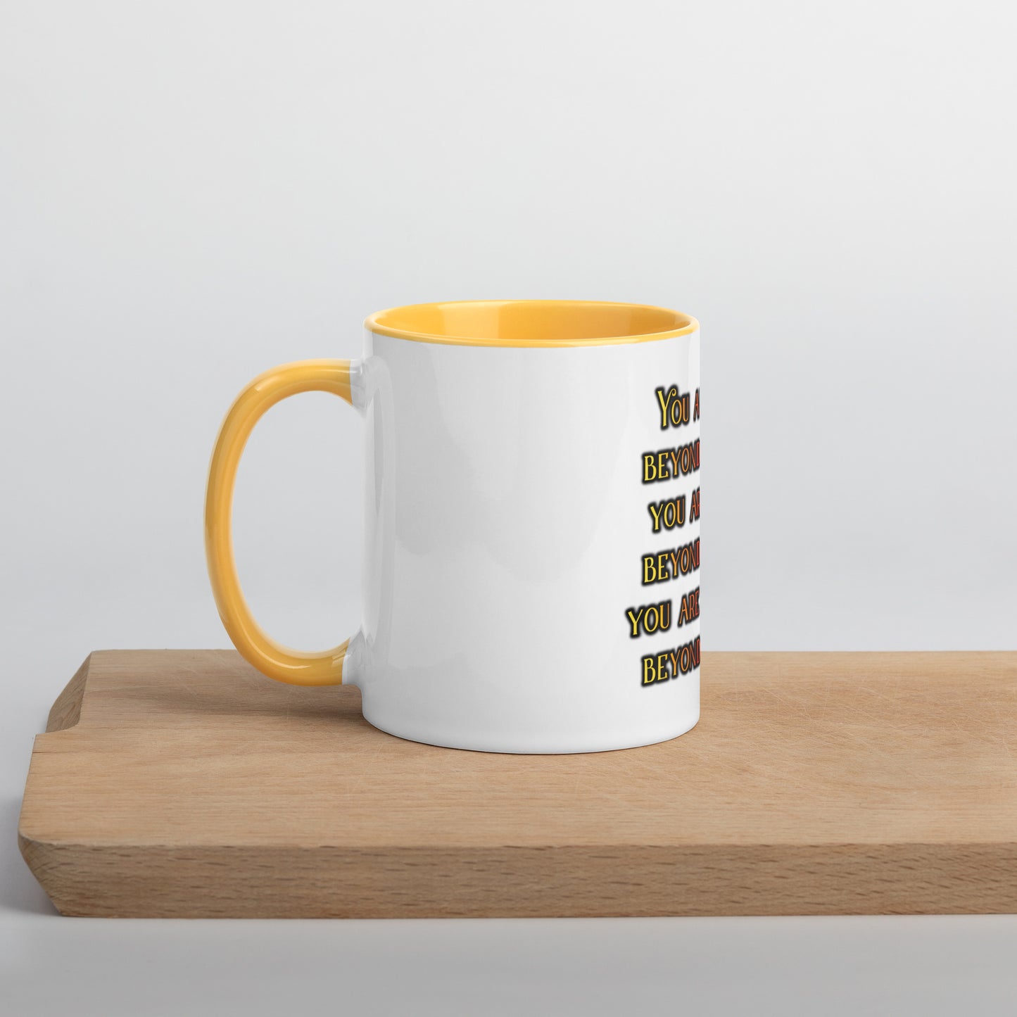Beyond Measure Mug With Color Inside