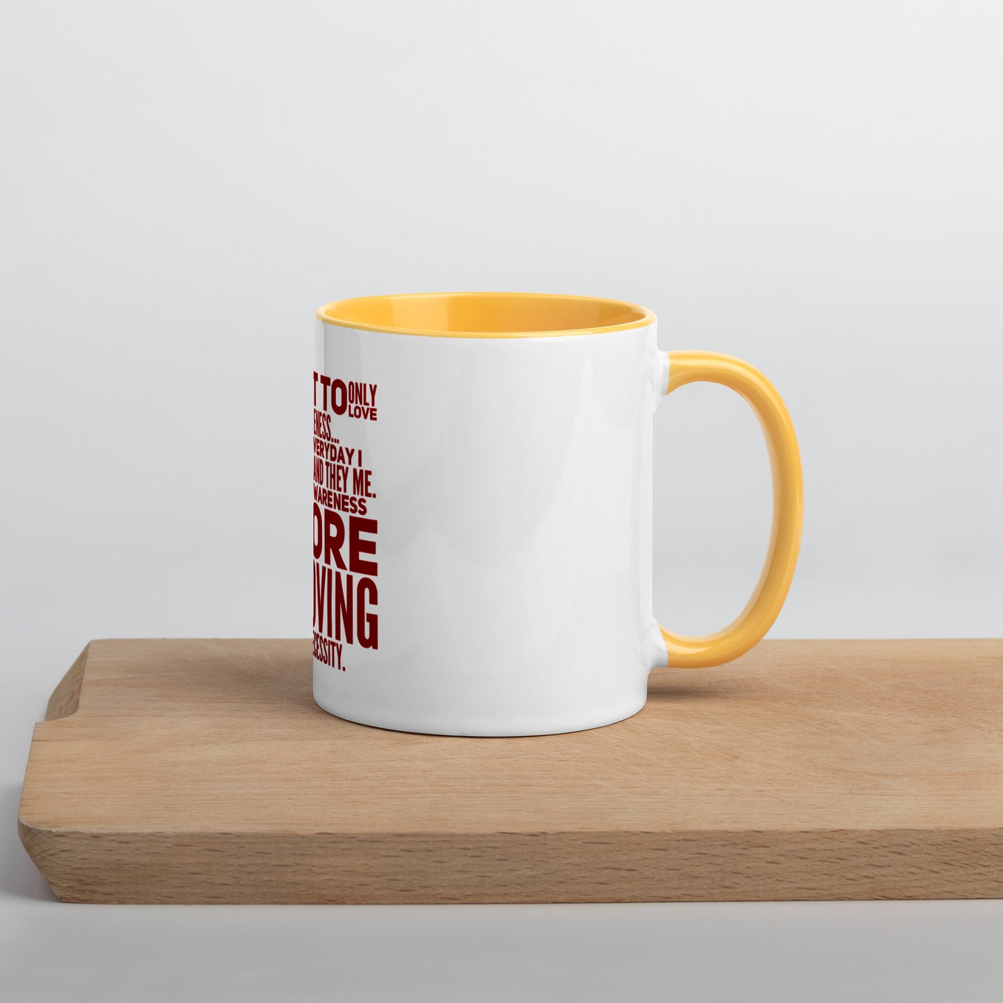 More Powerful Mug With Color Inside