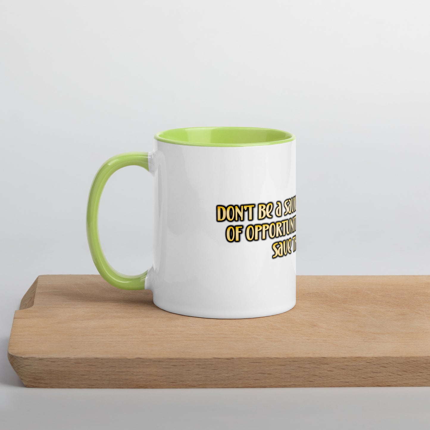 Be A Facilitator Mug With Color Inside