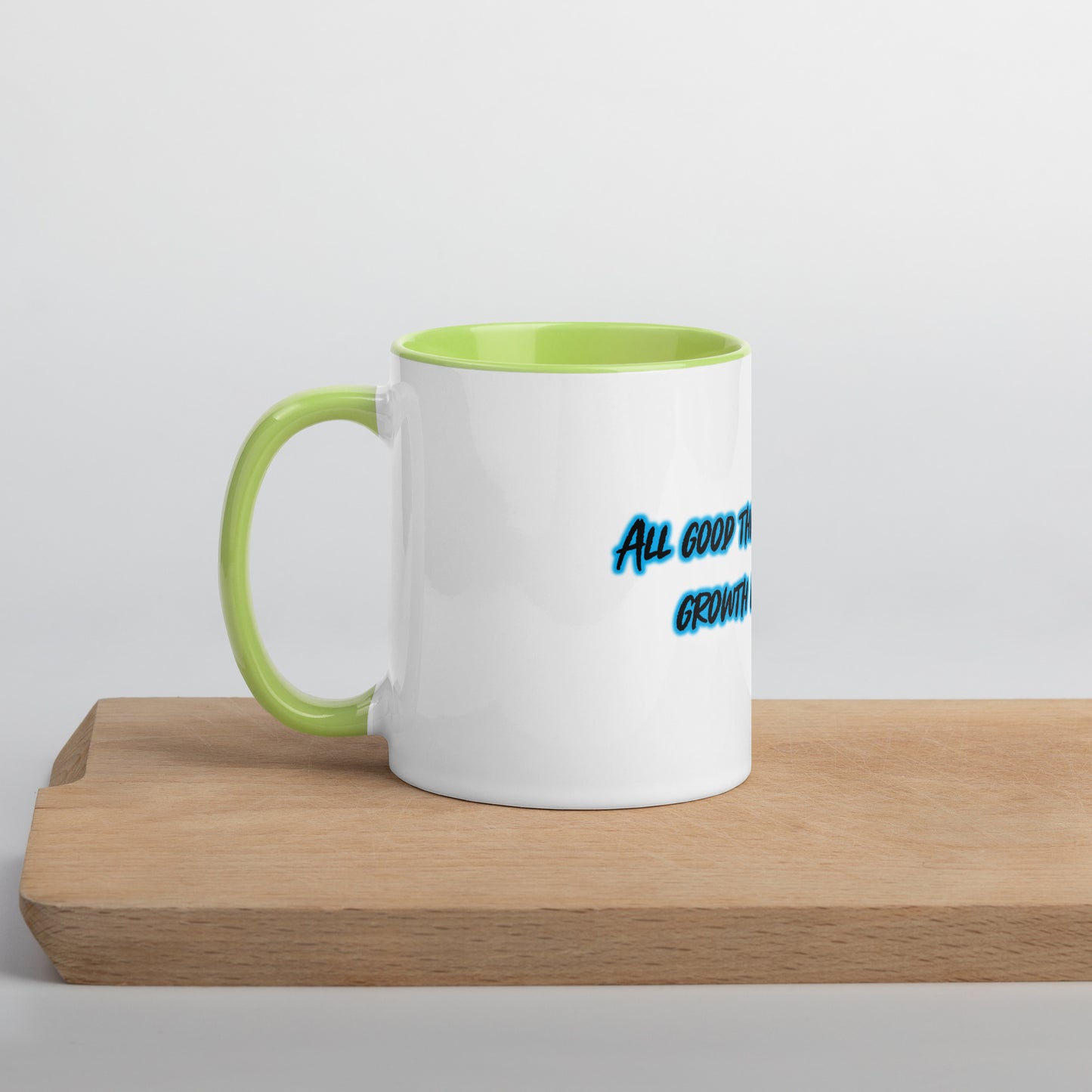 In Darkness Mug With Color Inside