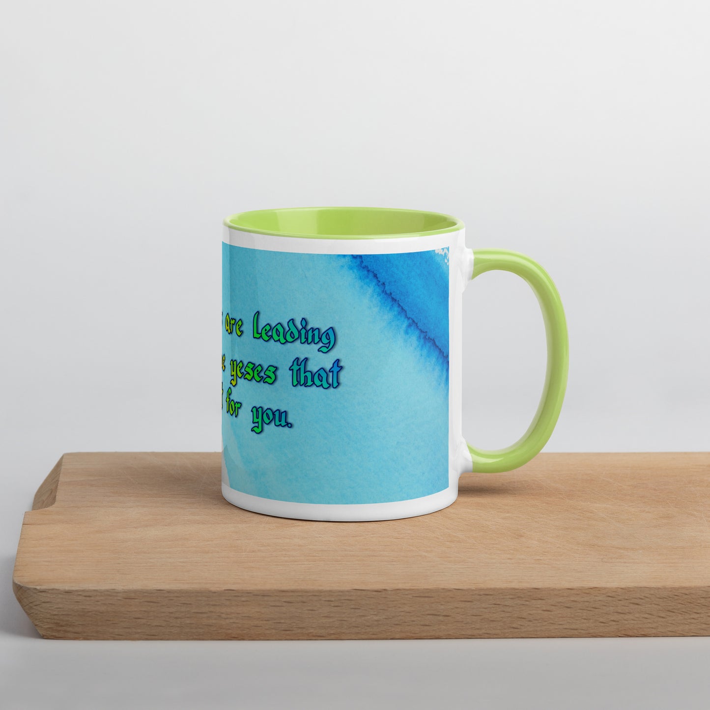 All The Noes Mug With Color Inside (2)