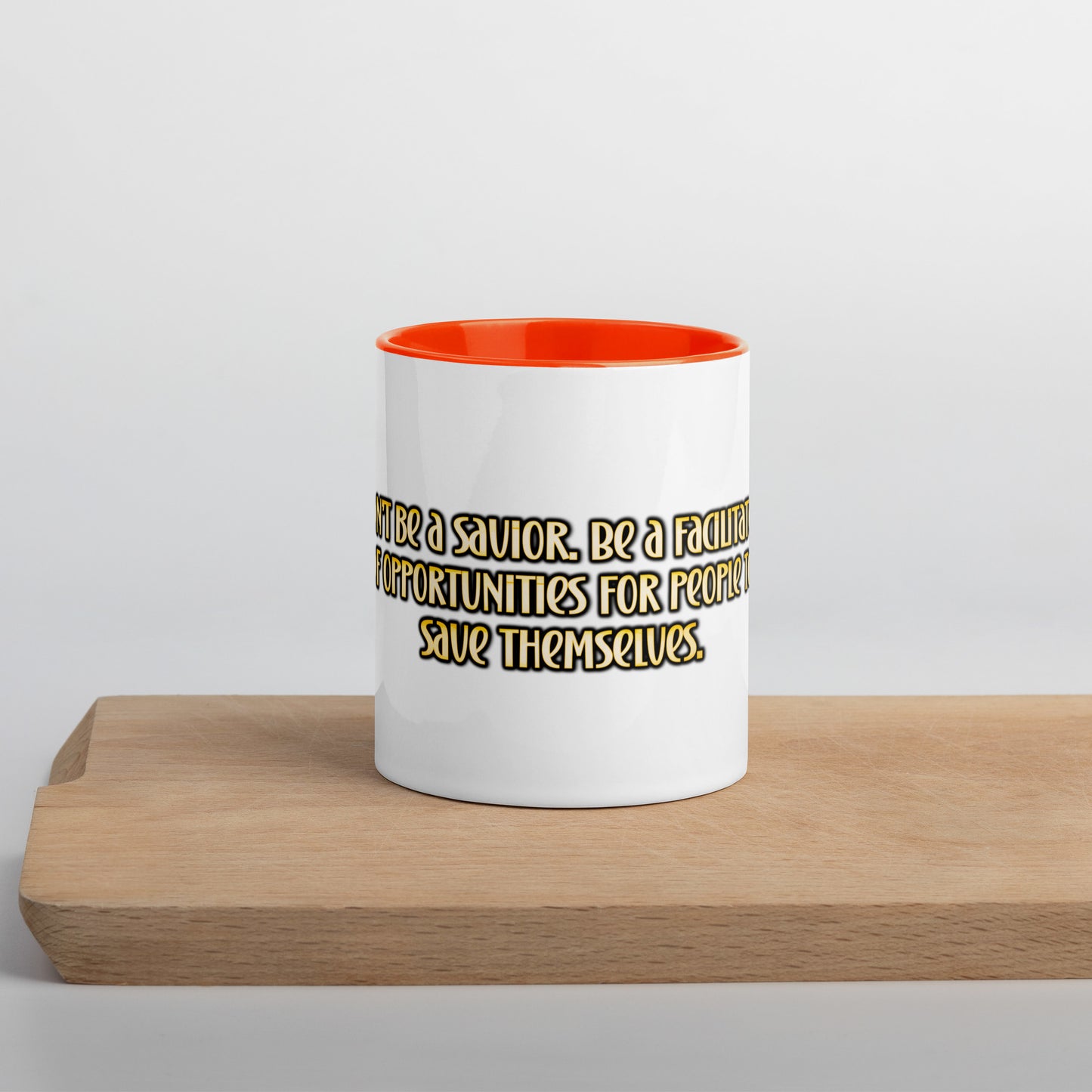 Be A Facilitator Mug With Color Inside