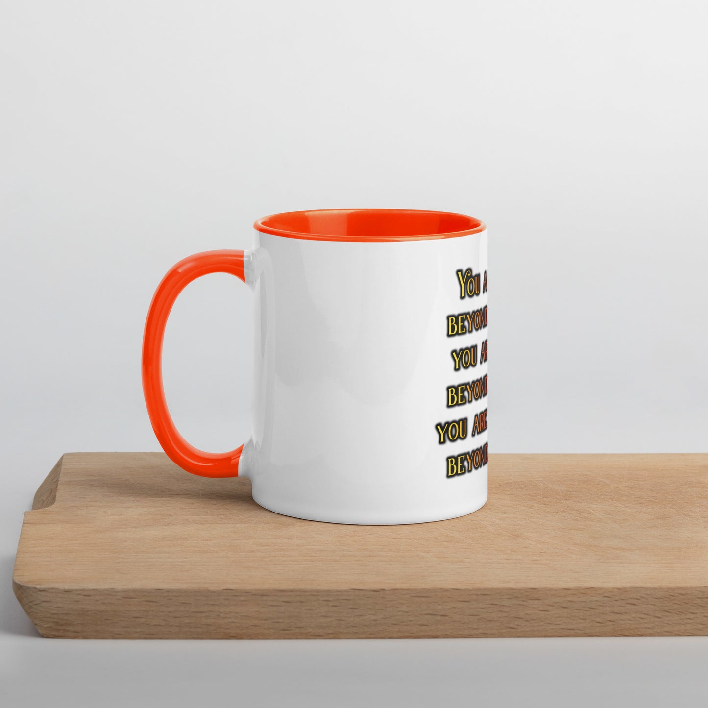 Beyond Measure Mug With Color Inside