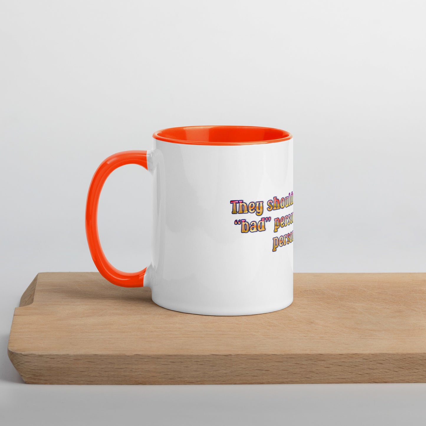 Not For You Mug With Color Inside