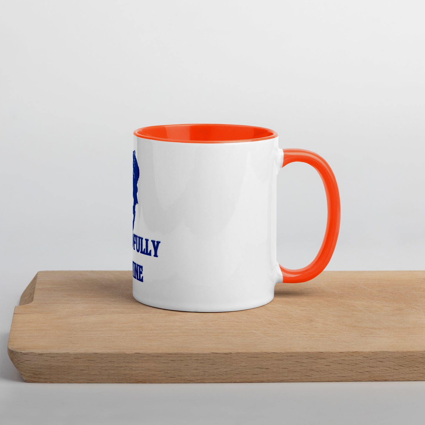 DD Woman #2 (Blue) Mug With Color Inside