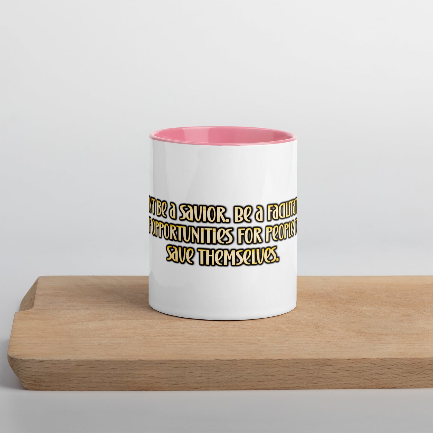 Be A Facilitator Mug With Color Inside