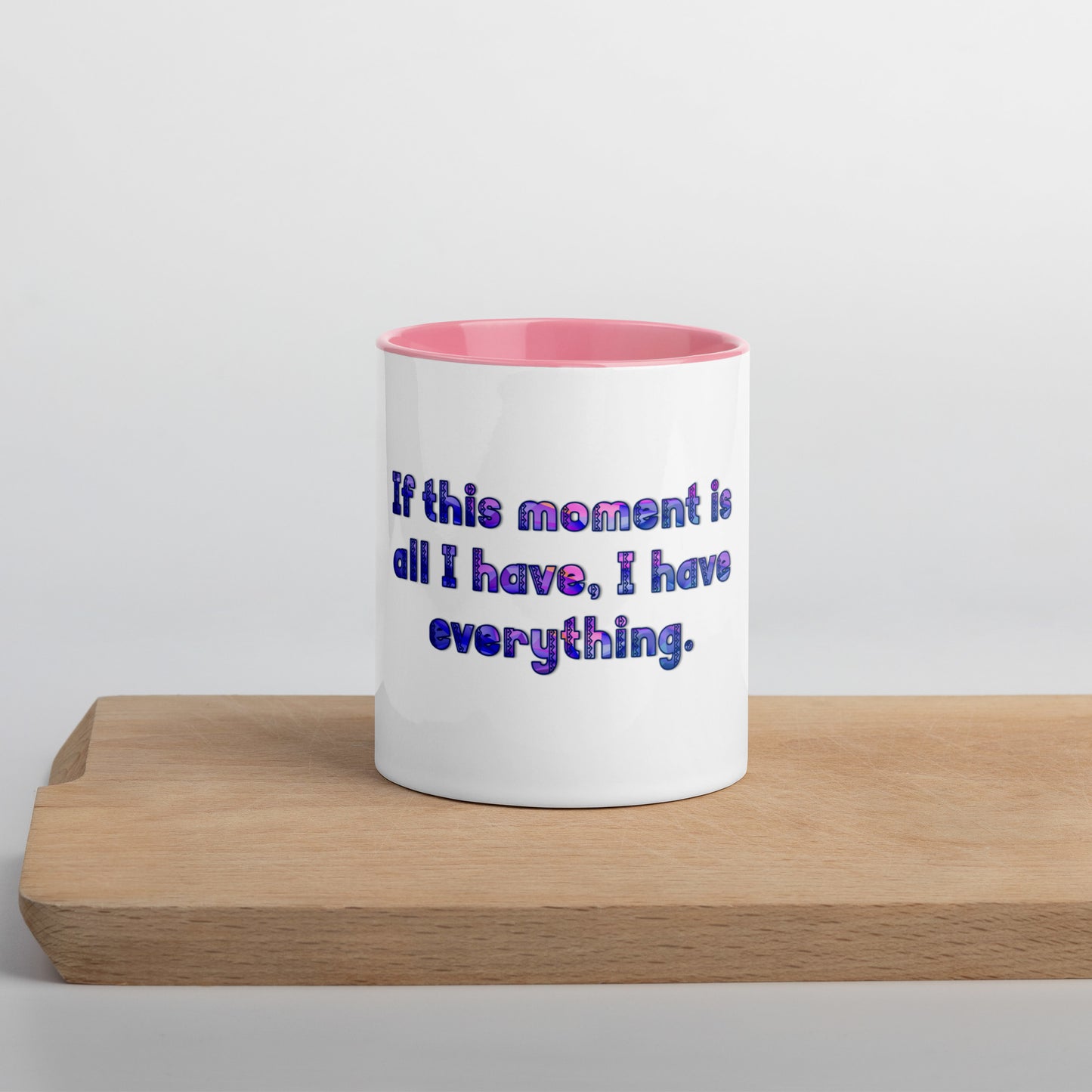 This Moment #1 Mug With Color Inside