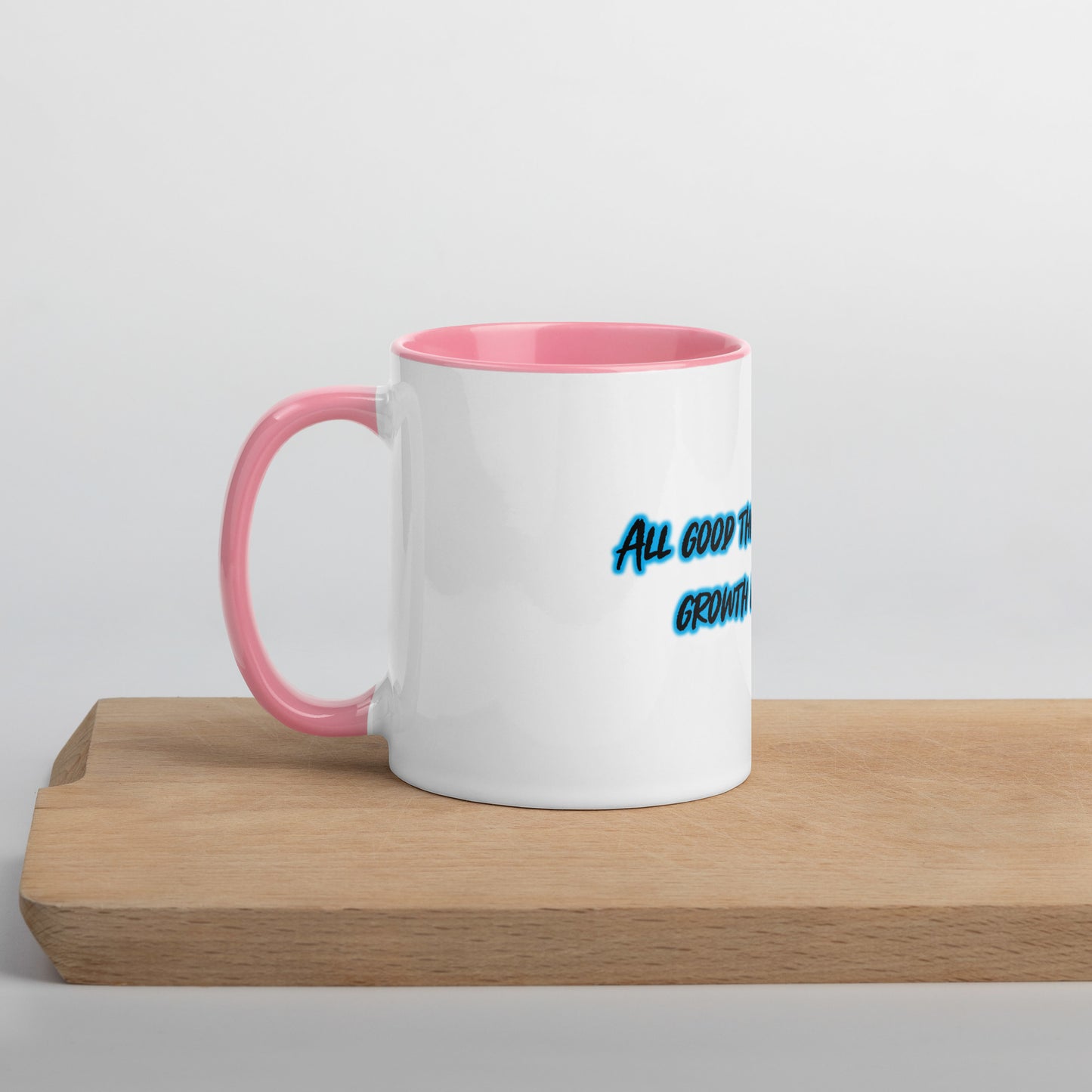 In Darkness Mug With Color Inside