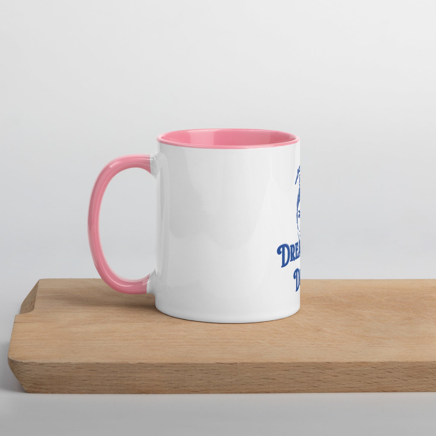 DD Woman #2 (Blue) Mug With Color Inside