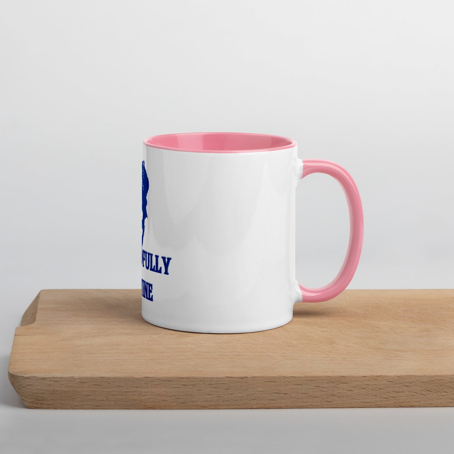 DD Woman #2 (Blue) Mug With Color Inside