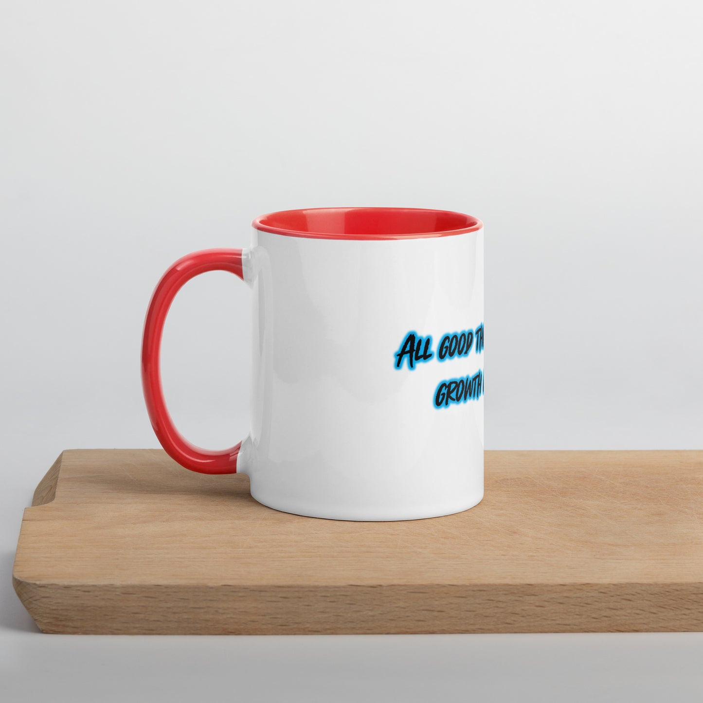 In Darkness Mug With Color Inside
