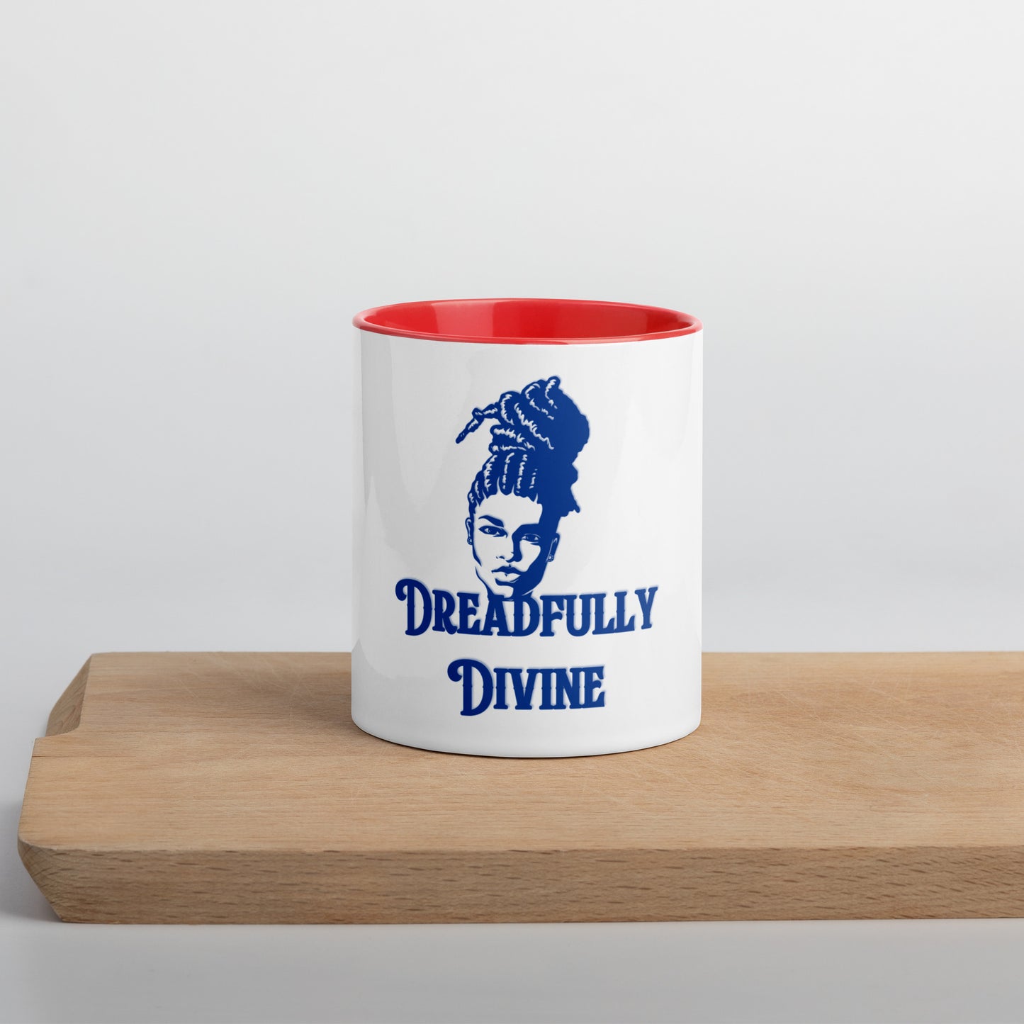 DD Woman #2 (Blue) Mug With Color Inside