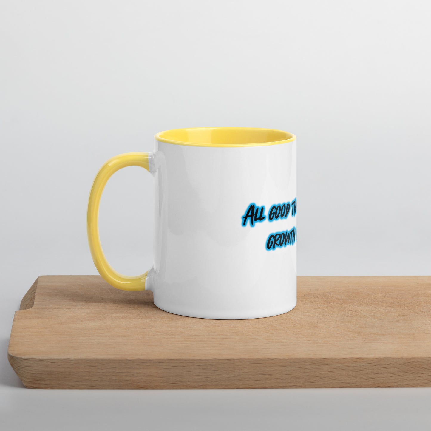 In Darkness Mug With Color Inside