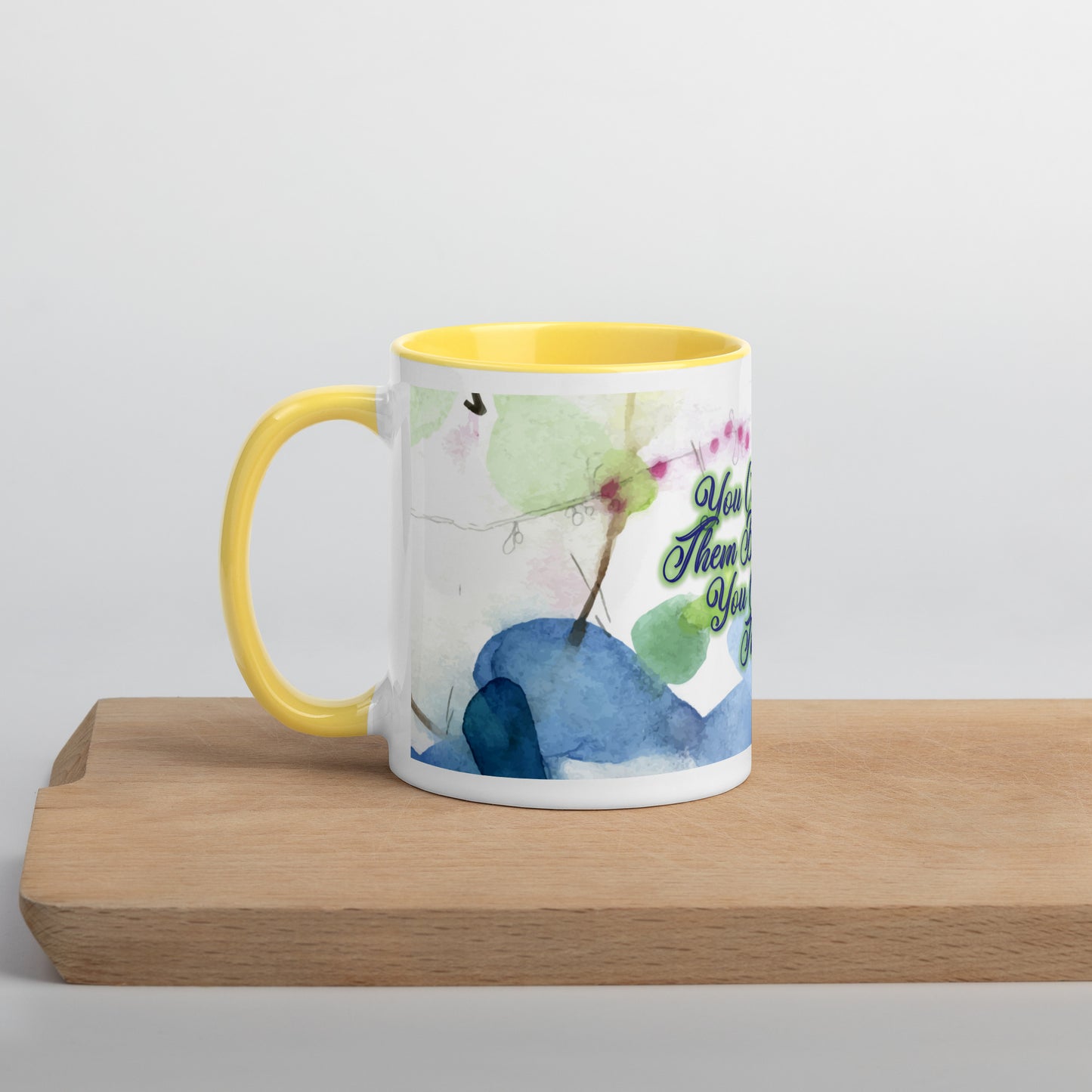 Show Them (2) Mug With Color Inside