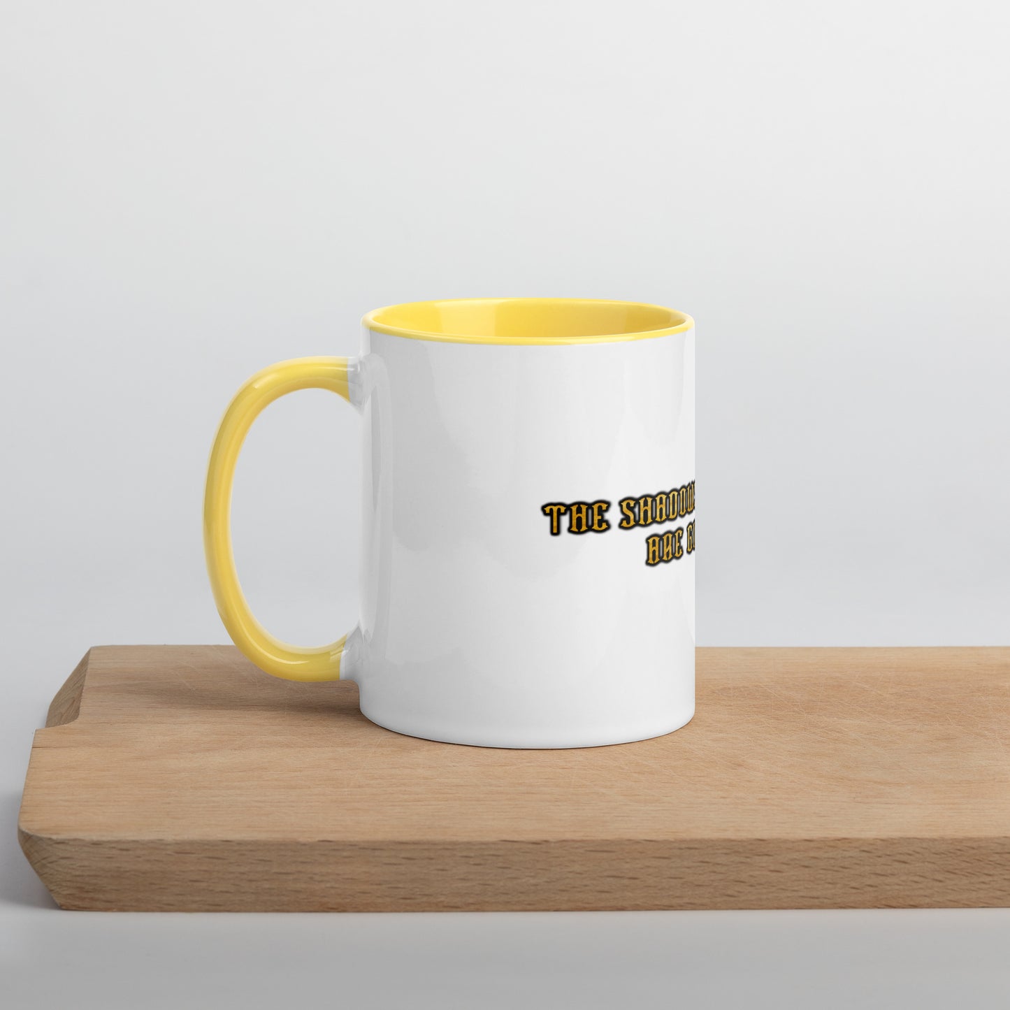 Shadows Mug With Color Inside