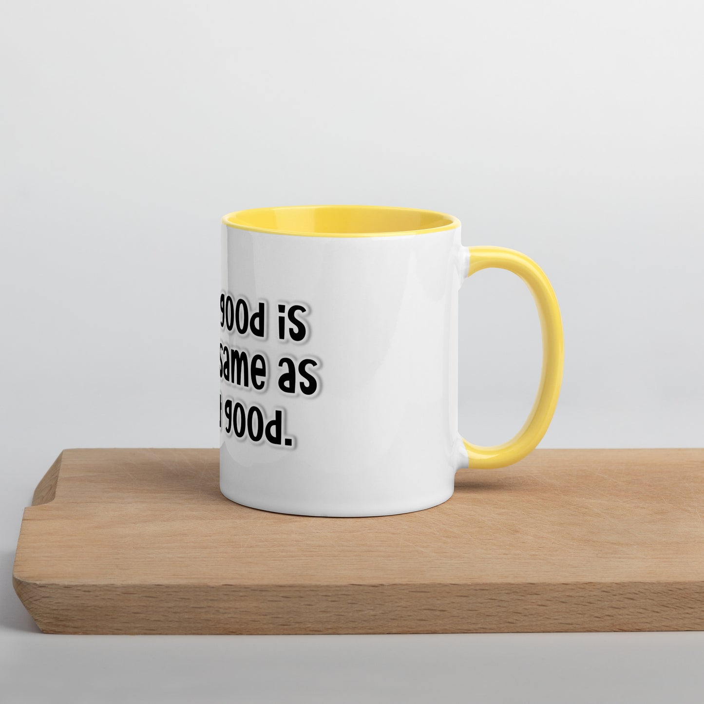 Highest Good #1 Mug With Color Inside