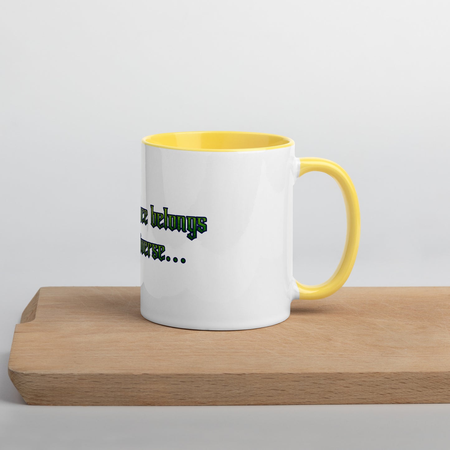 My Existence Mug With Color Inside