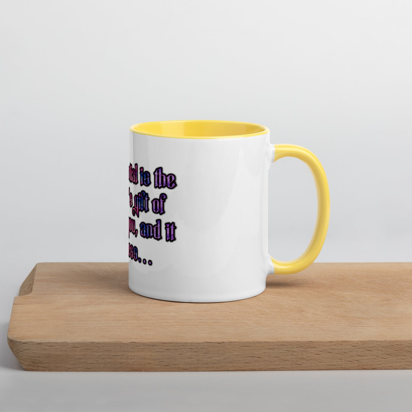 Gift Of Magic #1 Mug With Color Inside