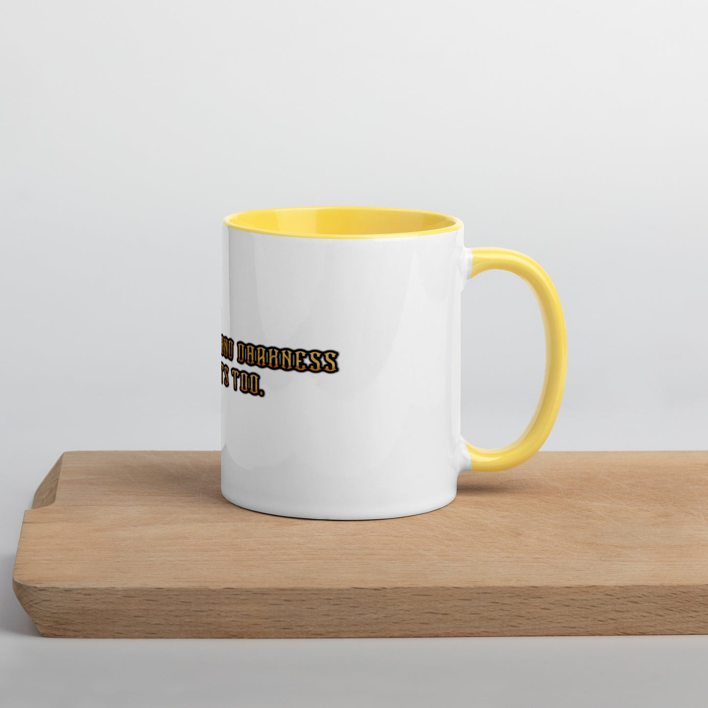 Shadows Mug With Color Inside