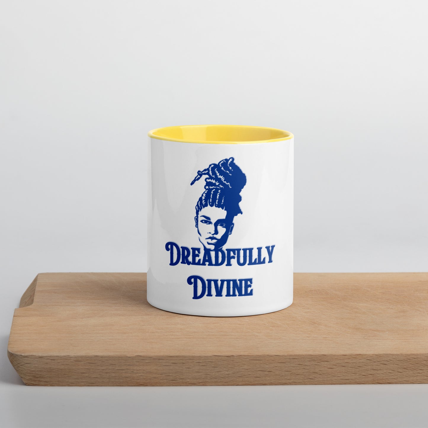DD Woman #2 (Blue) Mug With Color Inside