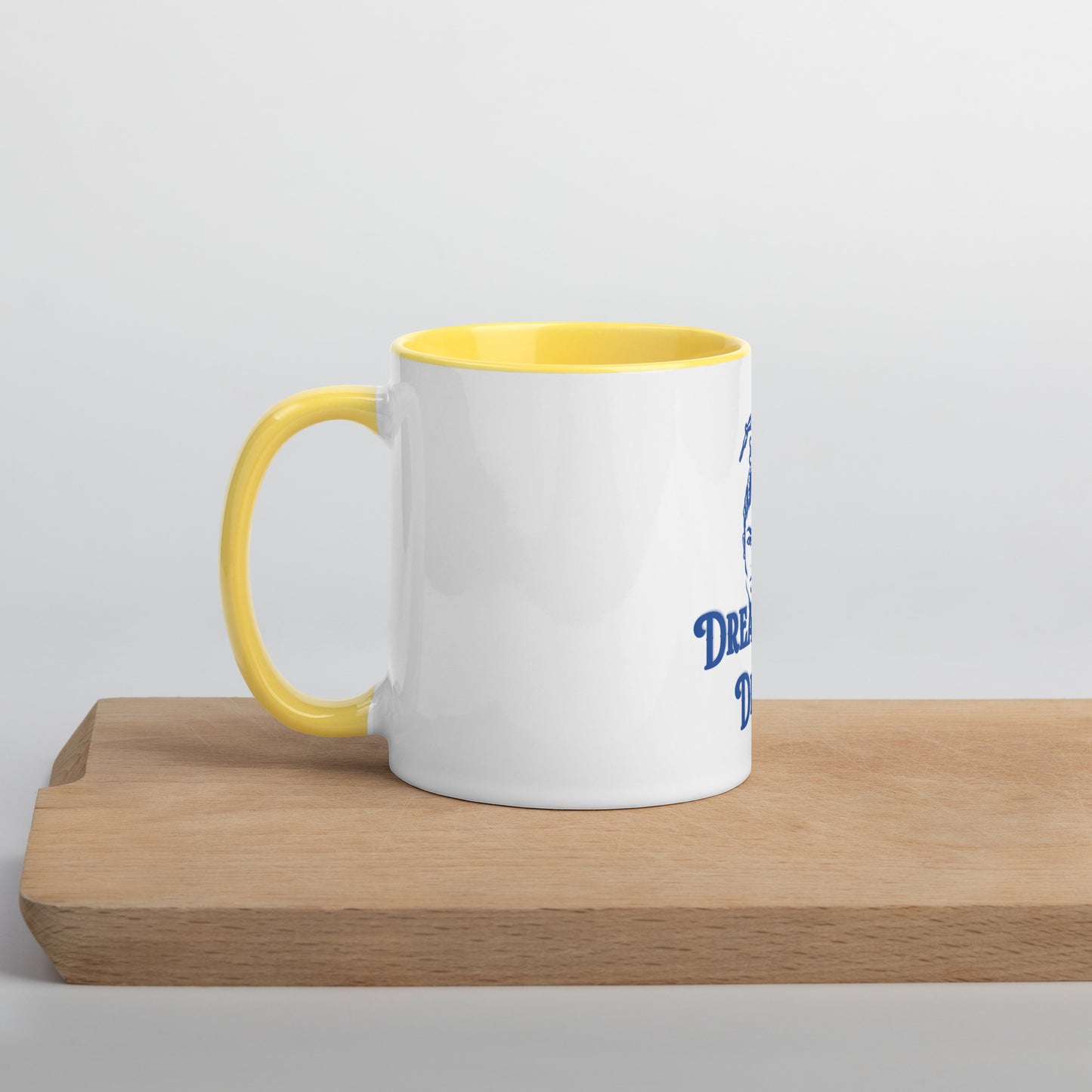 DD Woman #2 (Blue) Mug With Color Inside