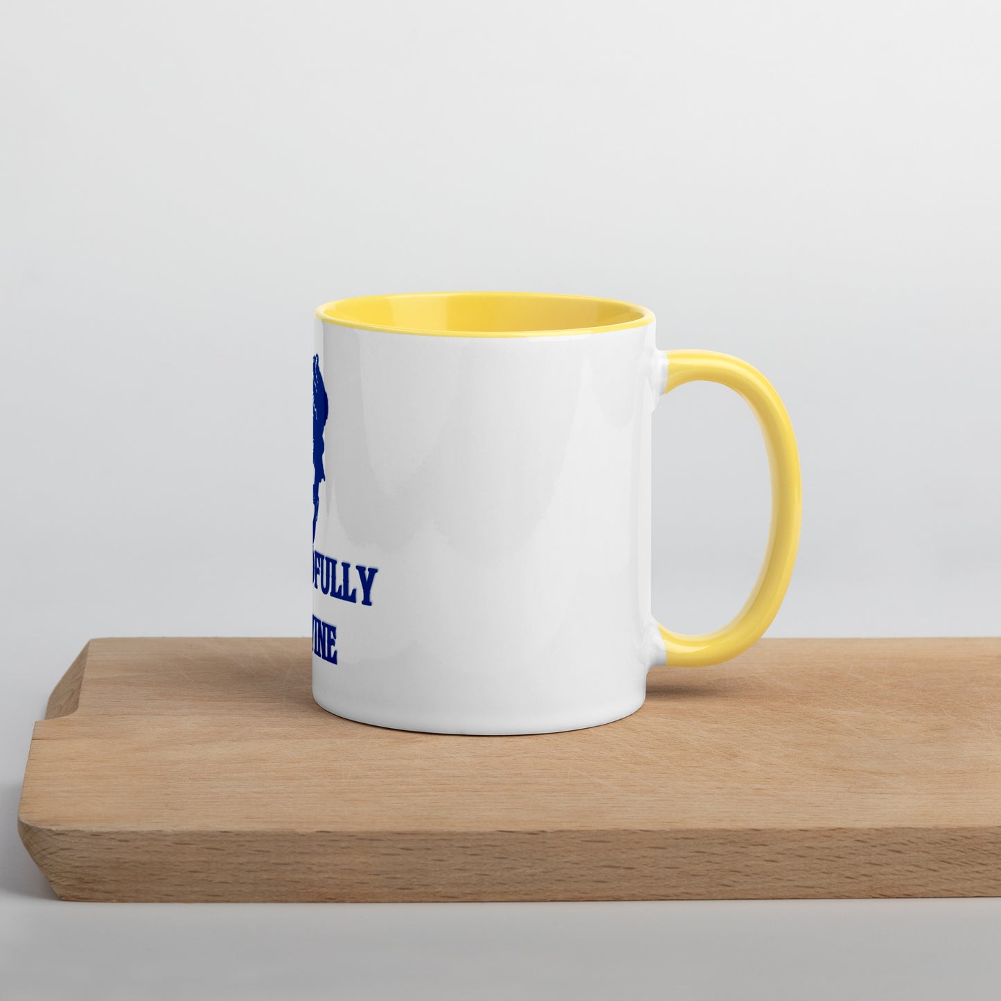 DD Woman #2 (Blue) Mug With Color Inside