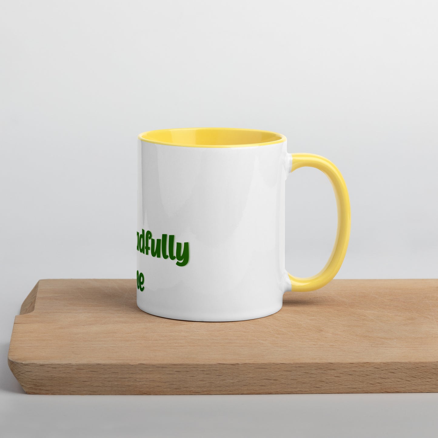 DD Man (Green) Mug With Color Inside