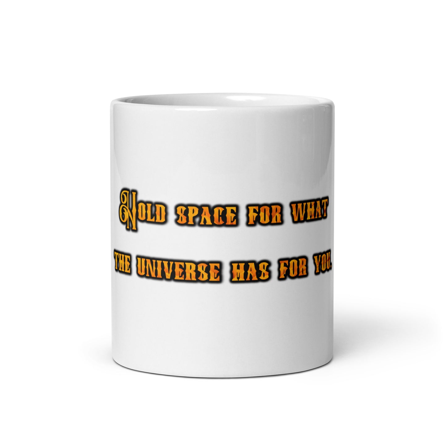 Hold Space #1 White Glossy Mug