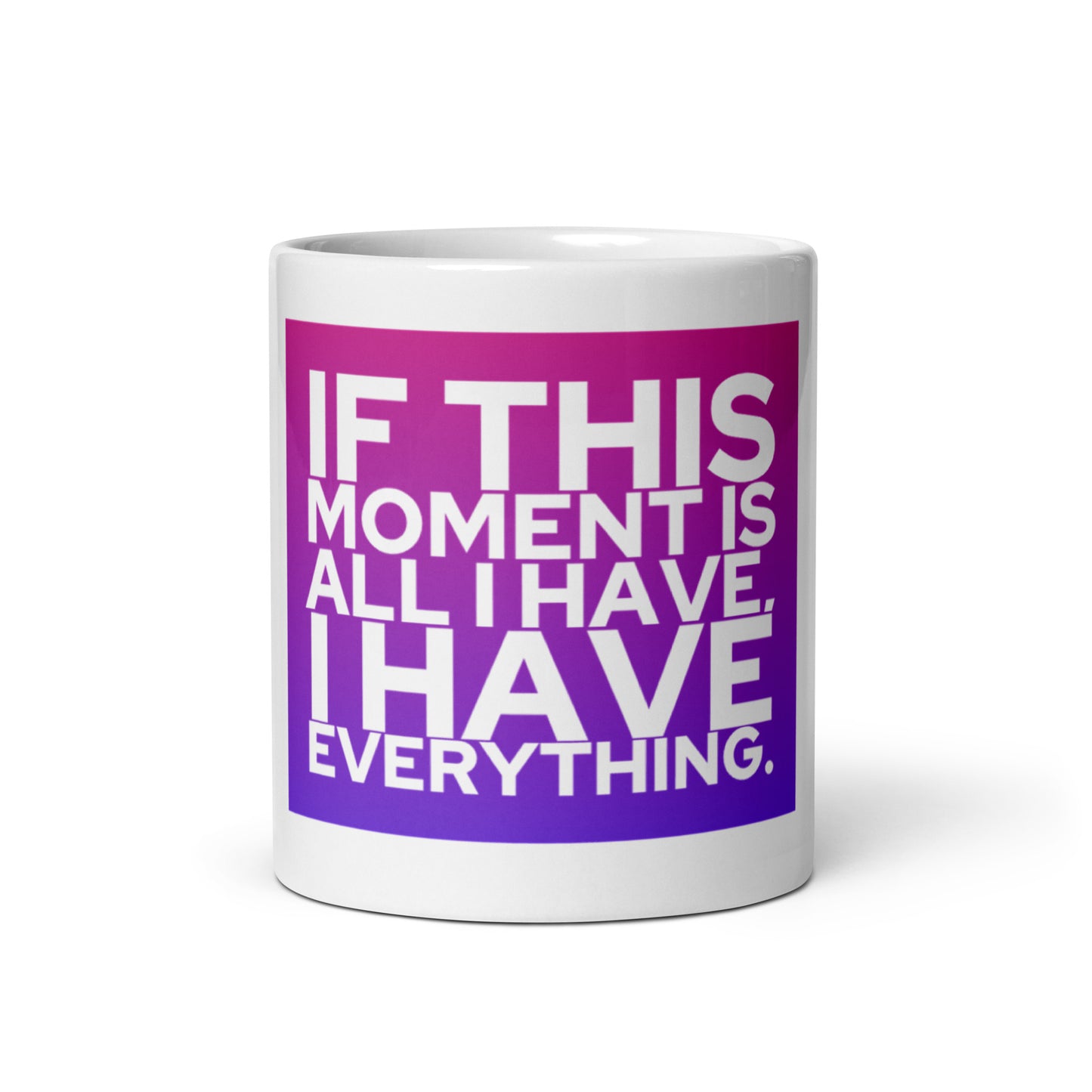 This Moment #3 White Glossy Mug