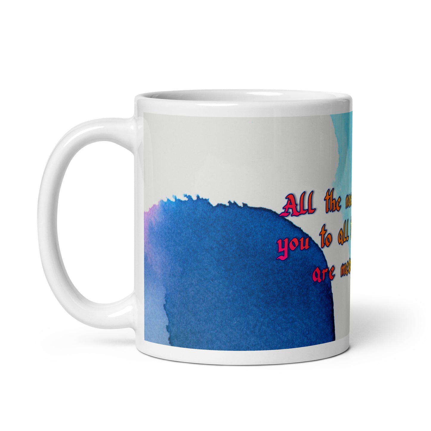 All The Noes White Glossy Mug (2)