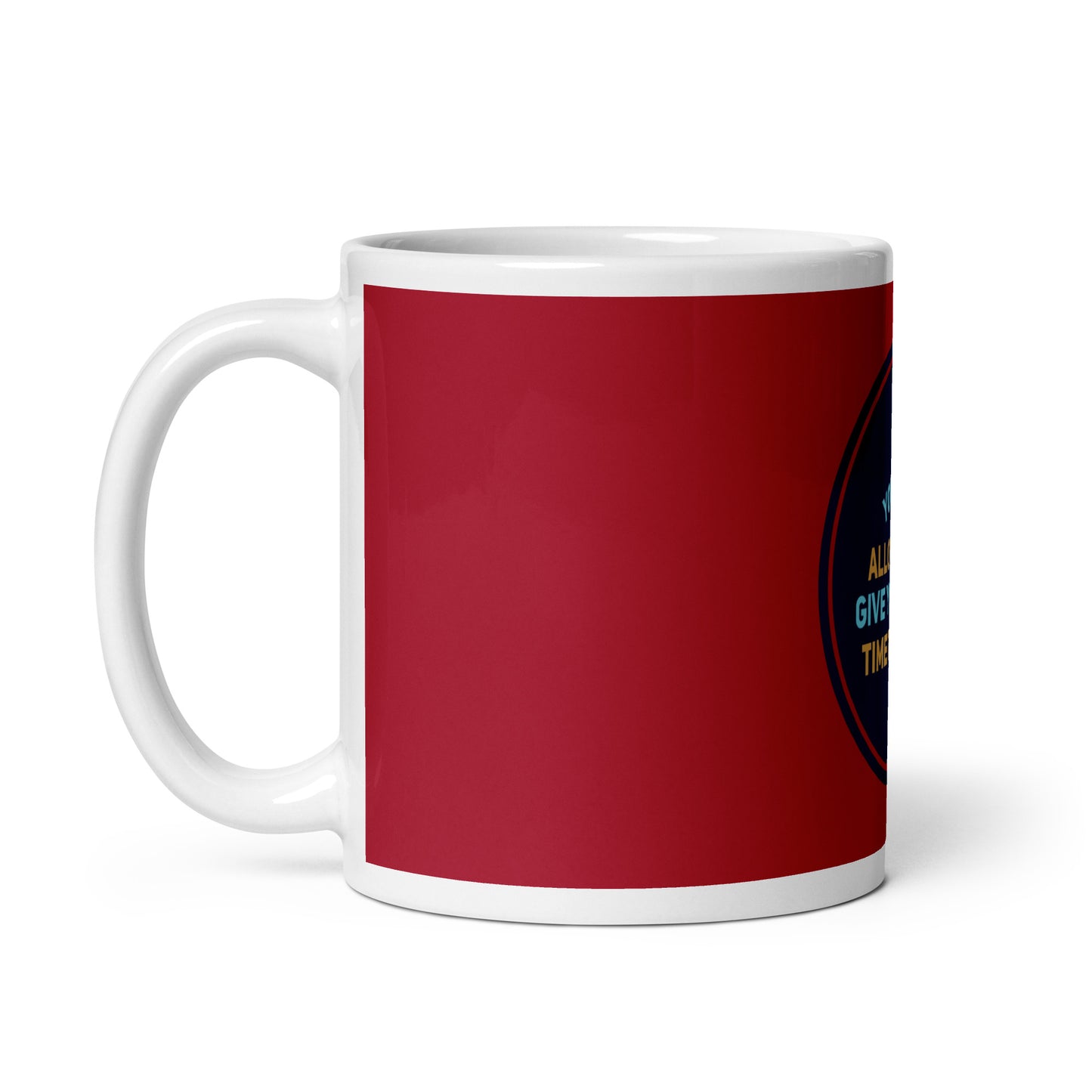 Healing Circle #1 (2) White Glossy Mug