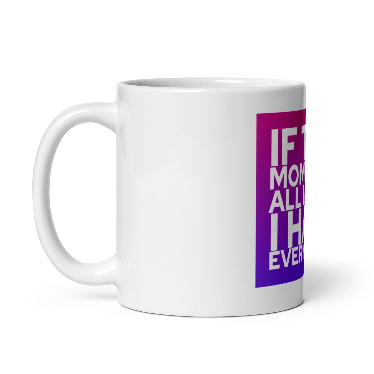 This Moment #3 White Glossy Mug