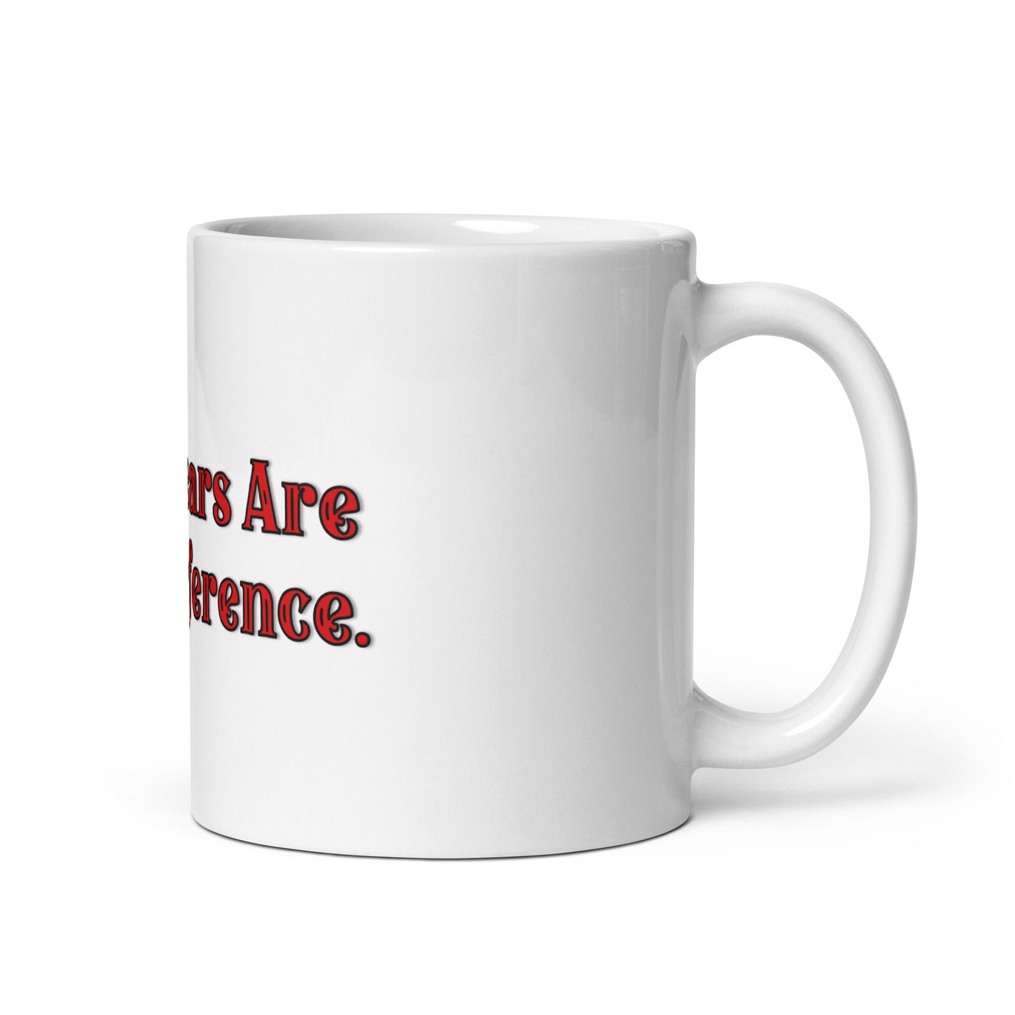 Inner Fears White Glossy Mug