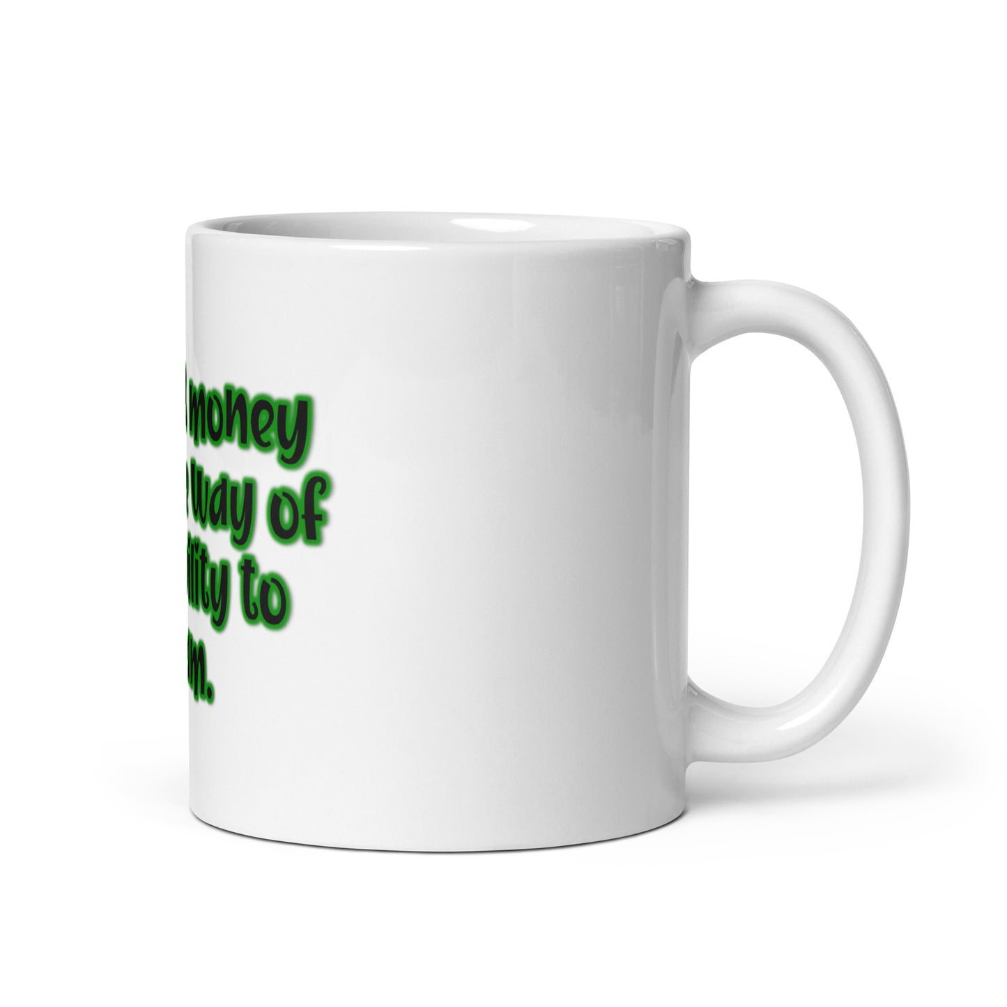 Dream Ability #1 White Glossy Mug