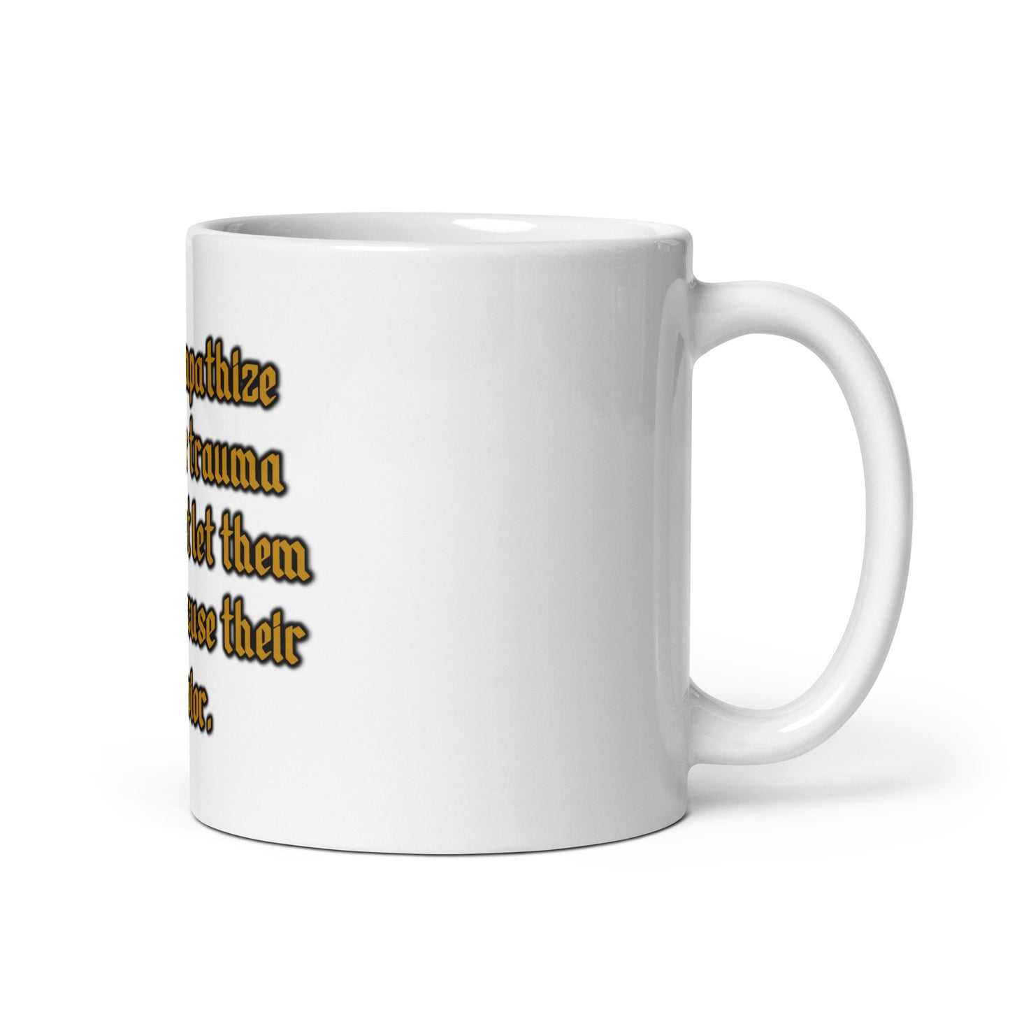 Empathy #1 White Glossy Mug