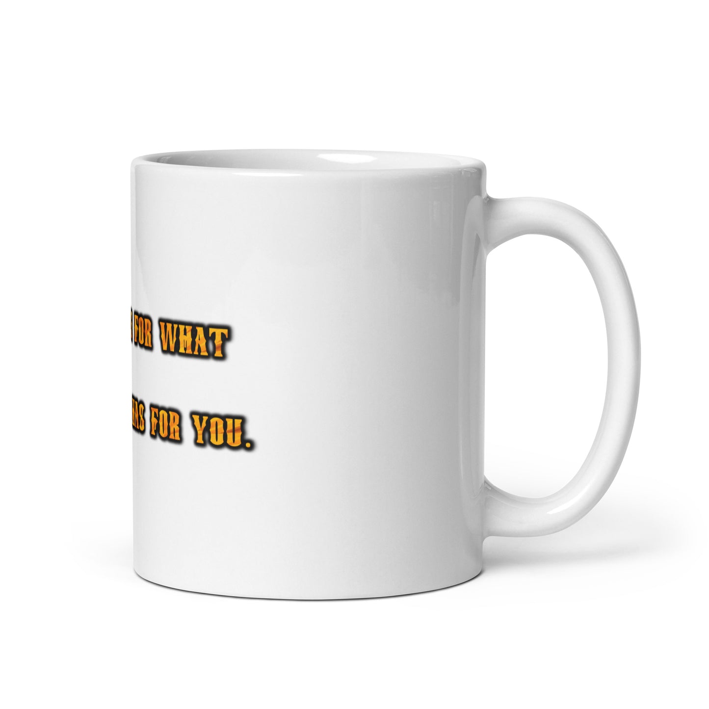 Hold Space #1 White Glossy Mug