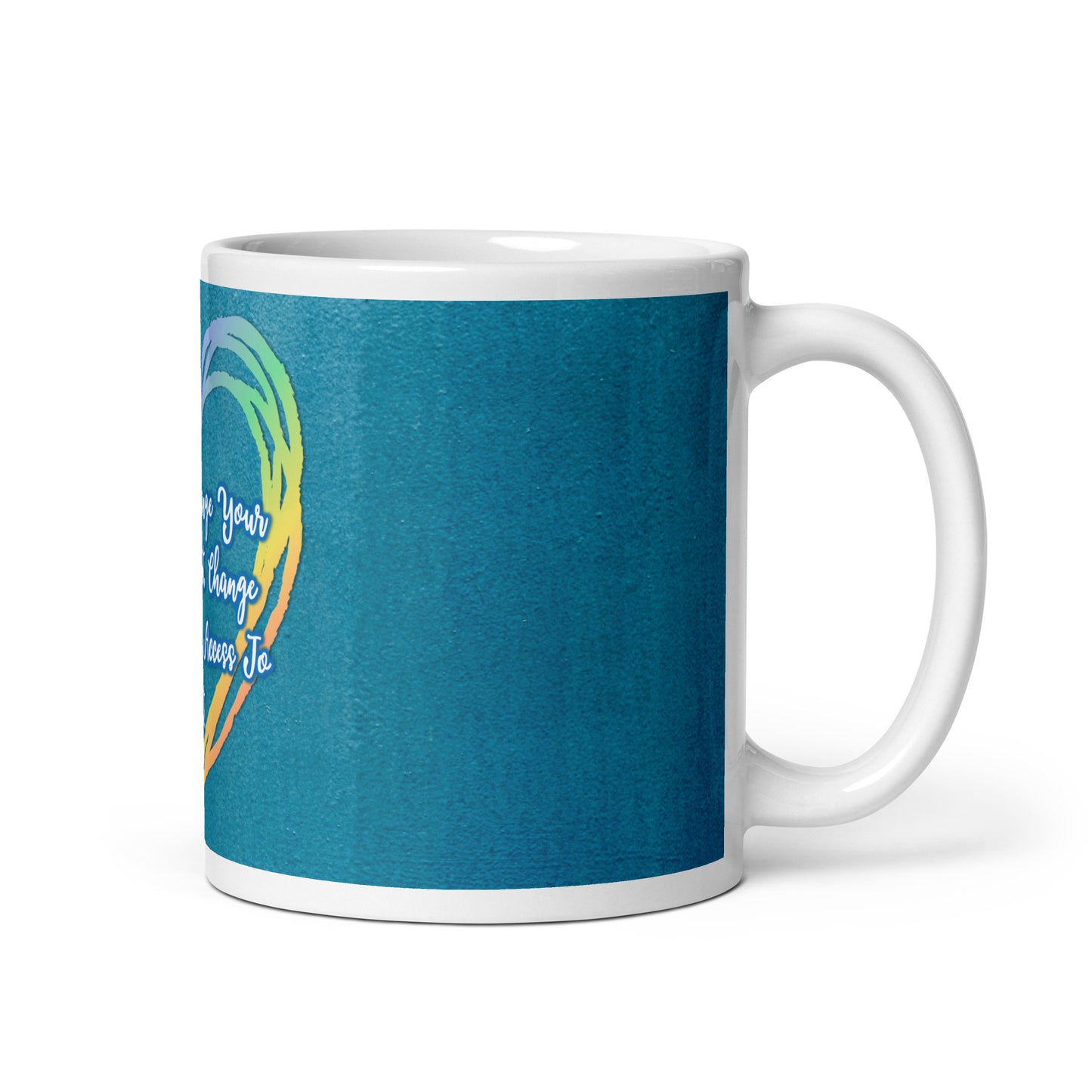 Change The Access #2 (2) White Glossy Mug