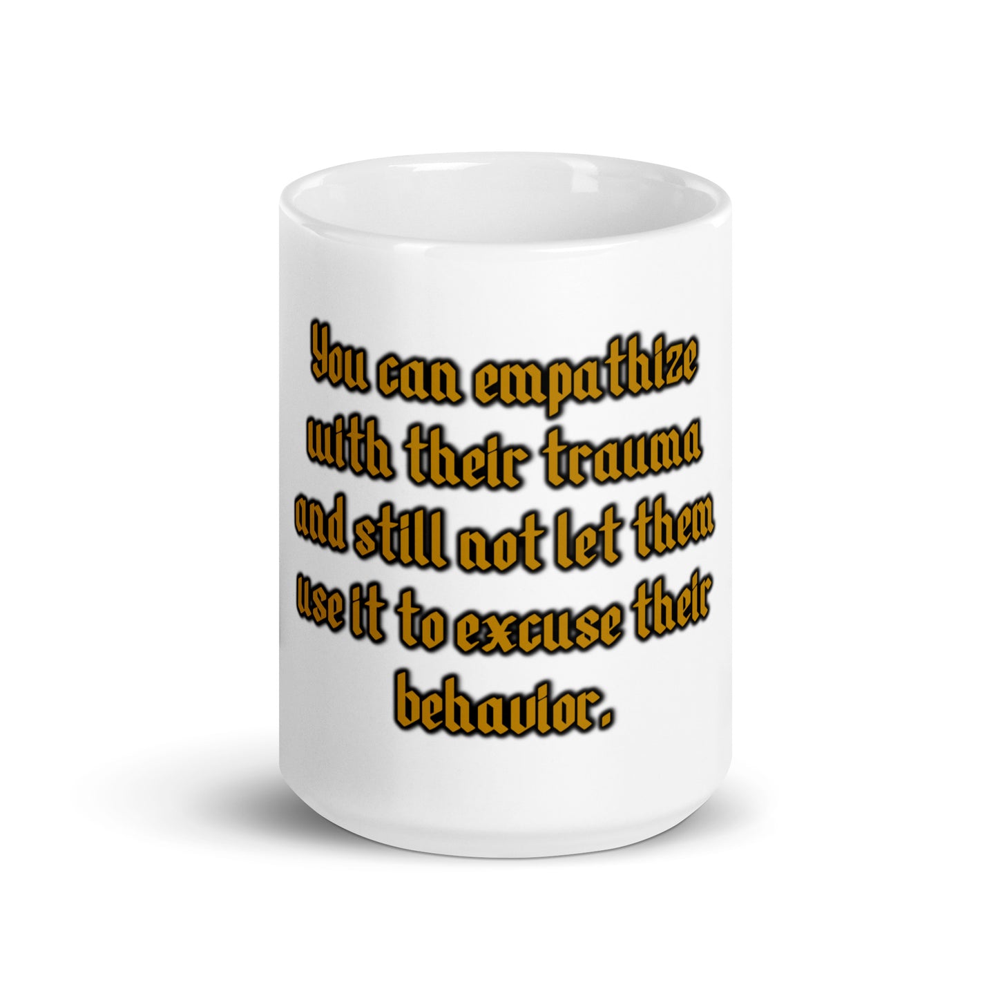 Empathy #1 White Glossy Mug