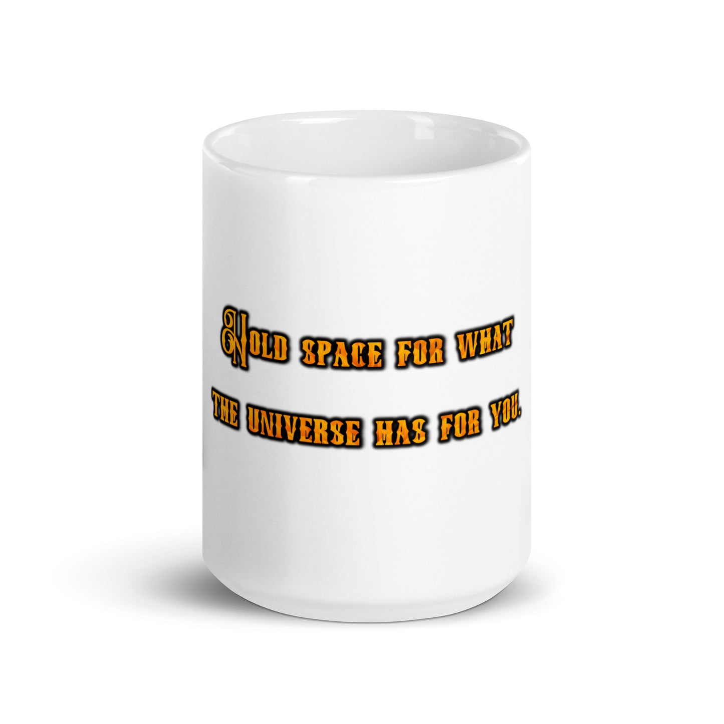 Hold Space #1 White Glossy Mug