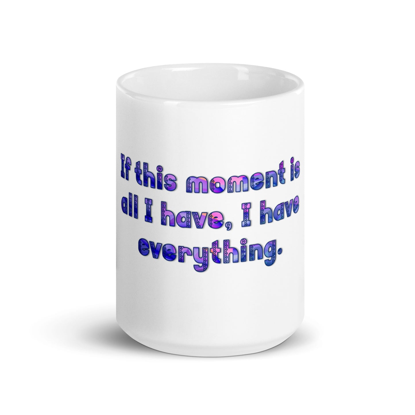 This Moment #1 White Glossy Mug