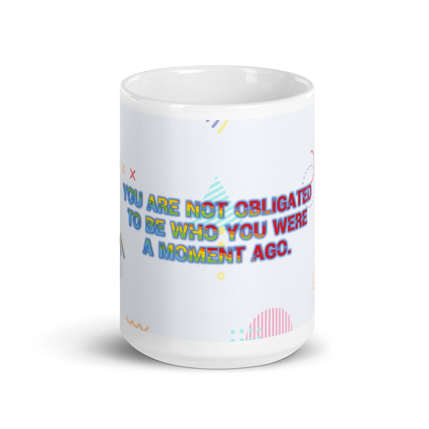 No Obligation (2) White Glossy Mug