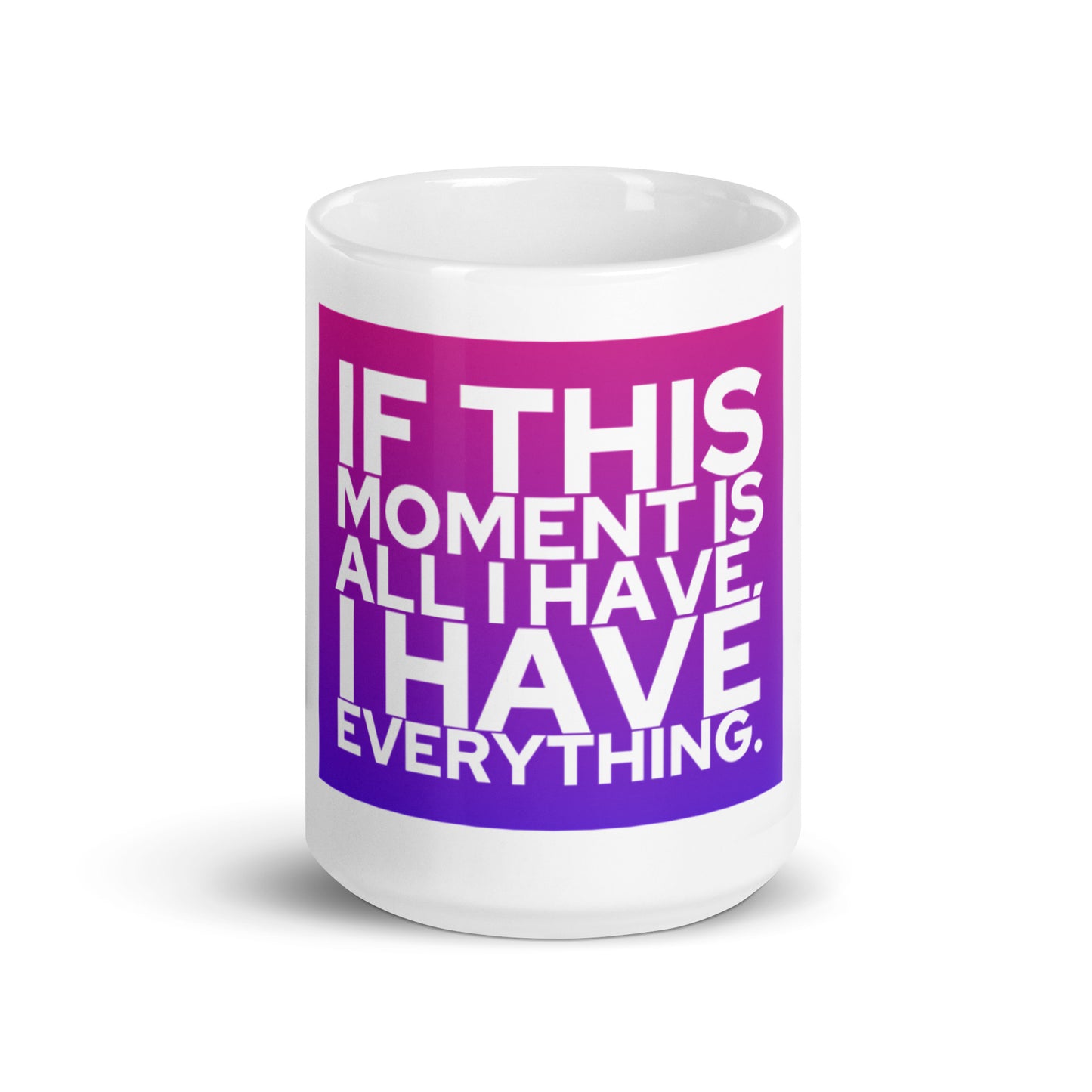 This Moment #3 White Glossy Mug