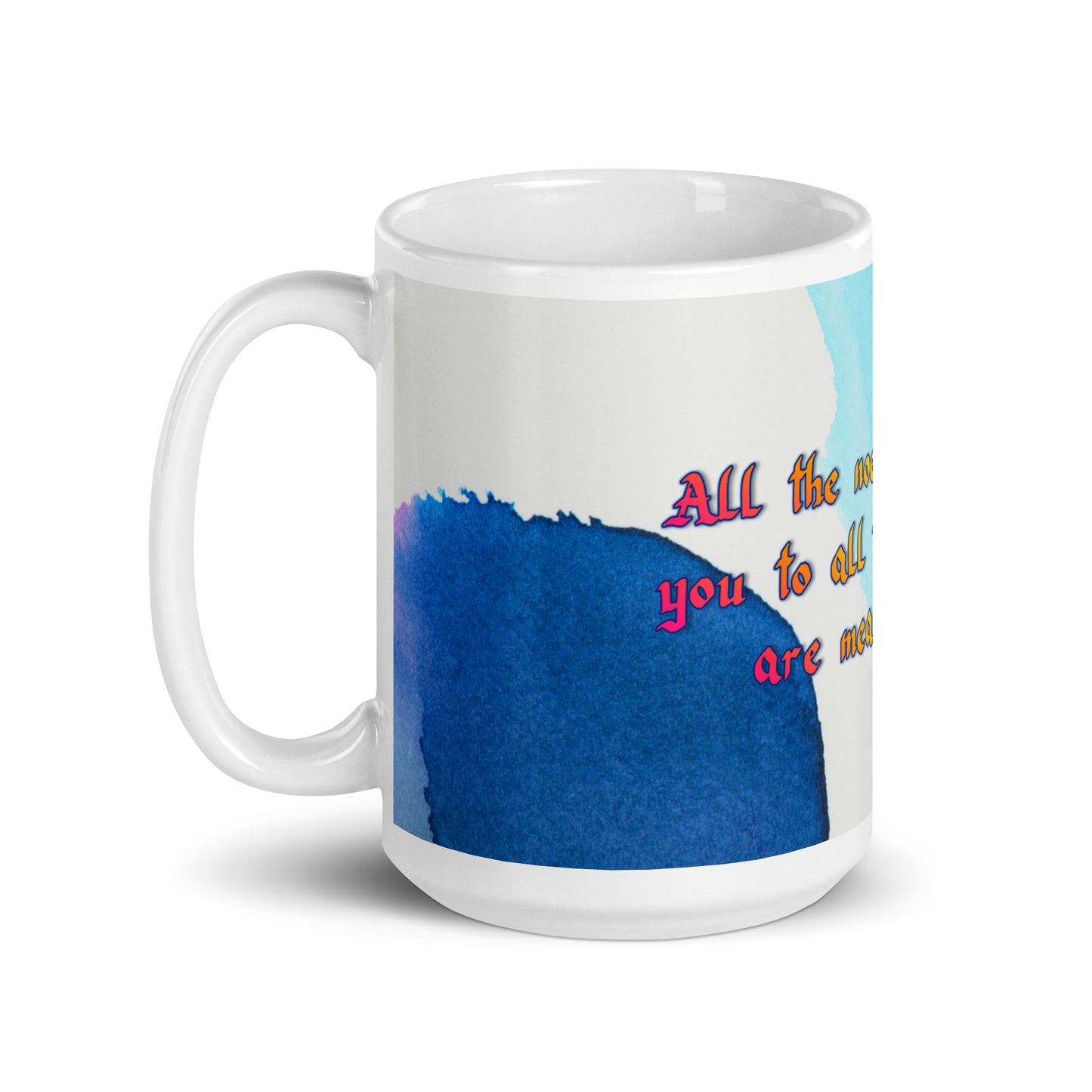 All The Noes White Glossy Mug (2)