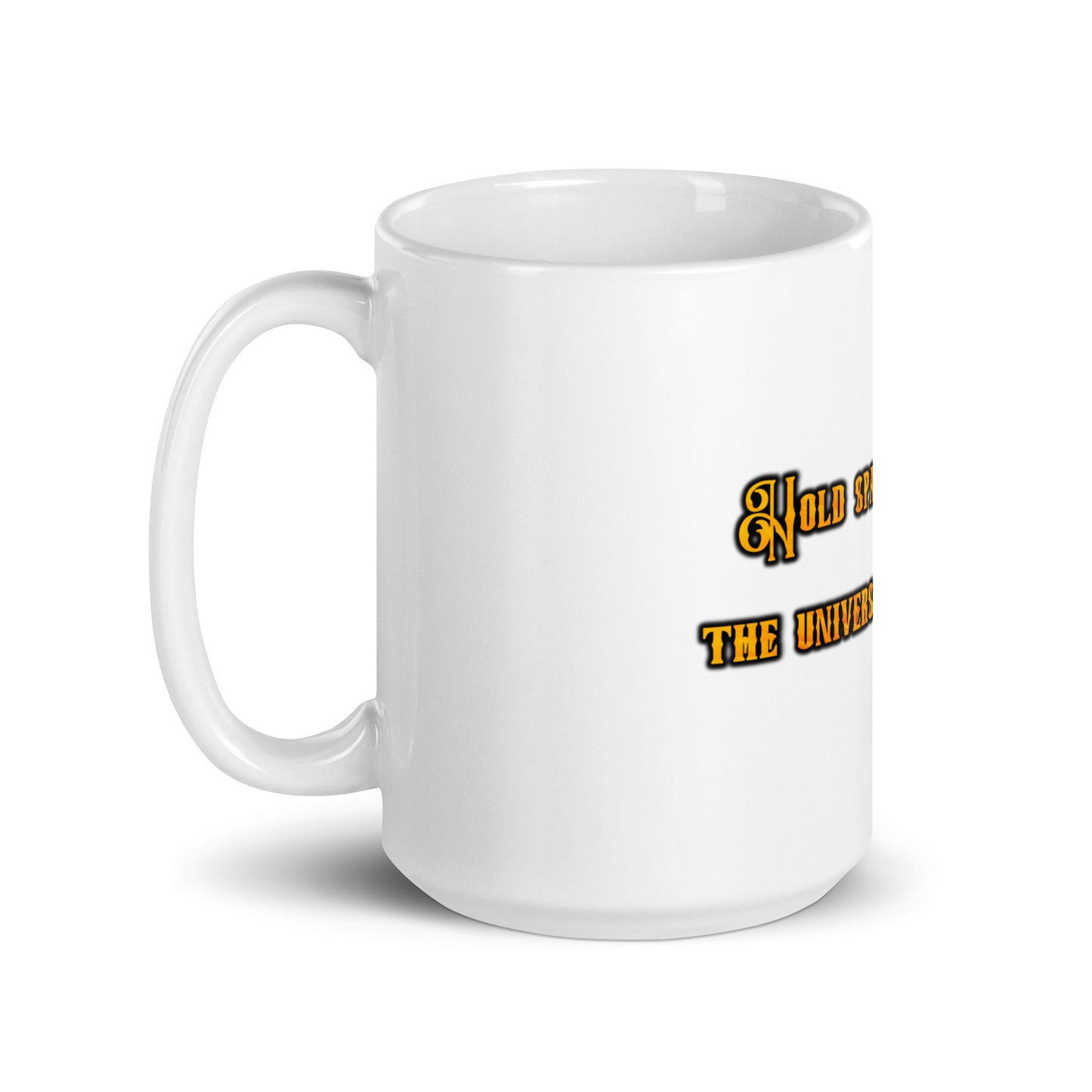 Hold Space #1 White Glossy Mug