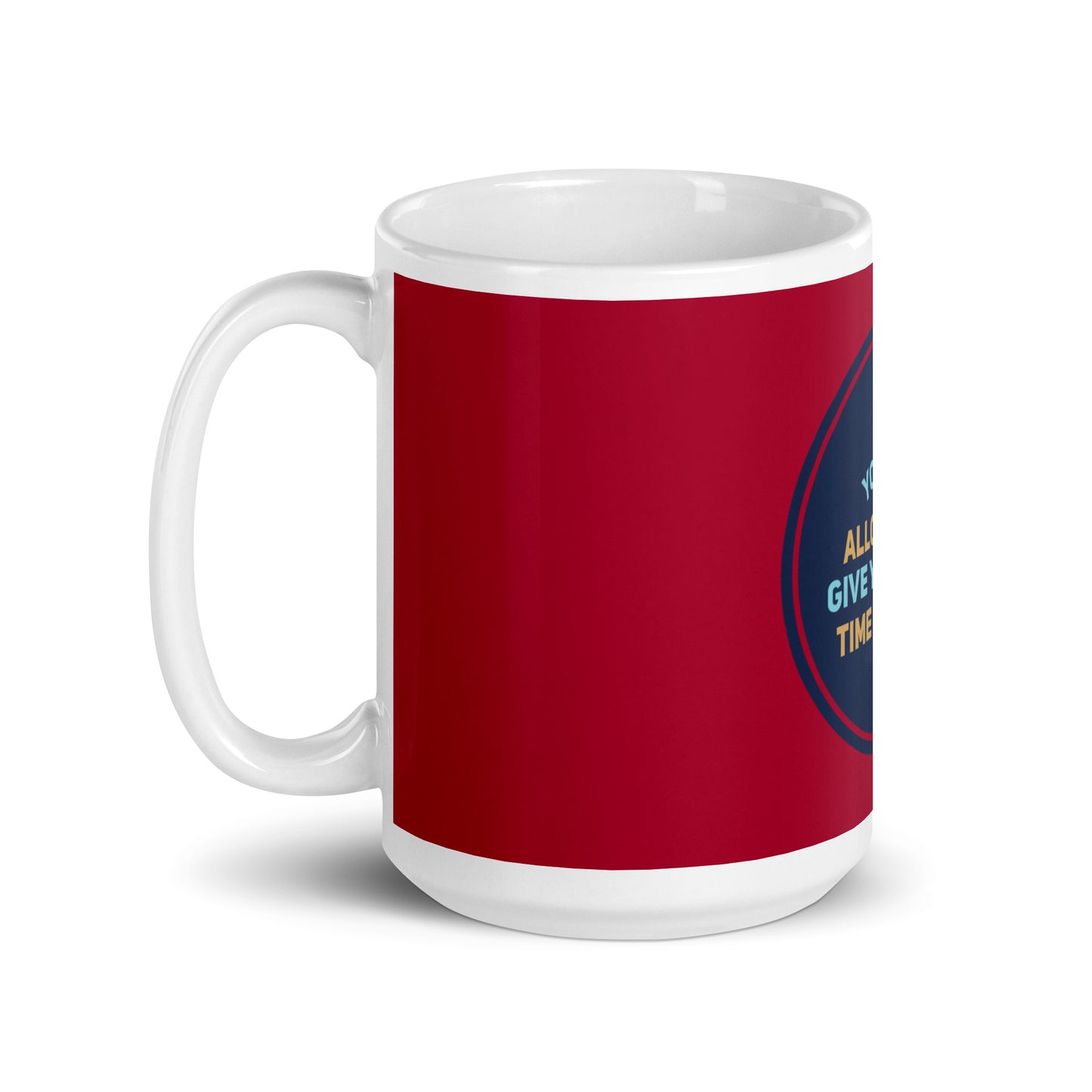 Healing Circle #1 (2) White Glossy Mug