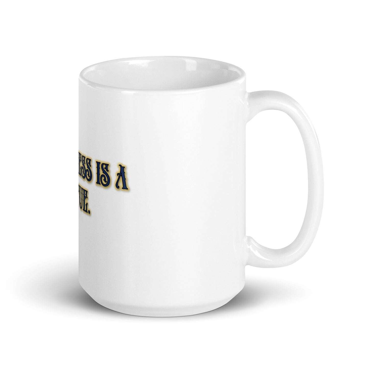 Selfishness #1 White Glossy Mug