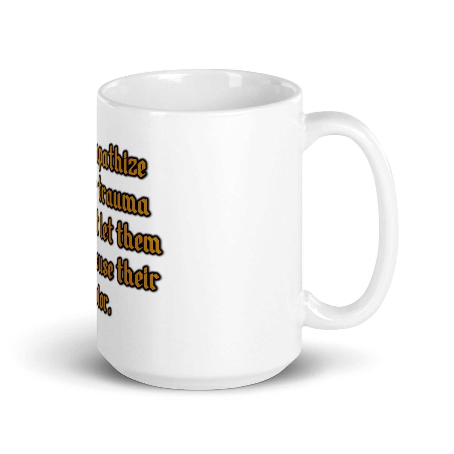 Empathy #1 White Glossy Mug