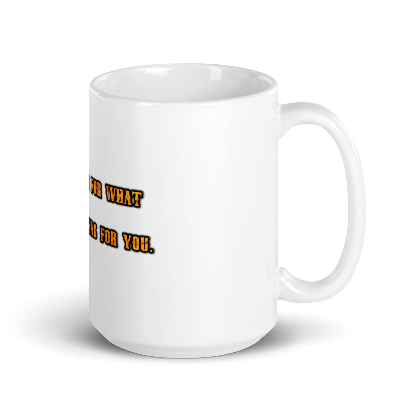 Hold Space #1 White Glossy Mug
