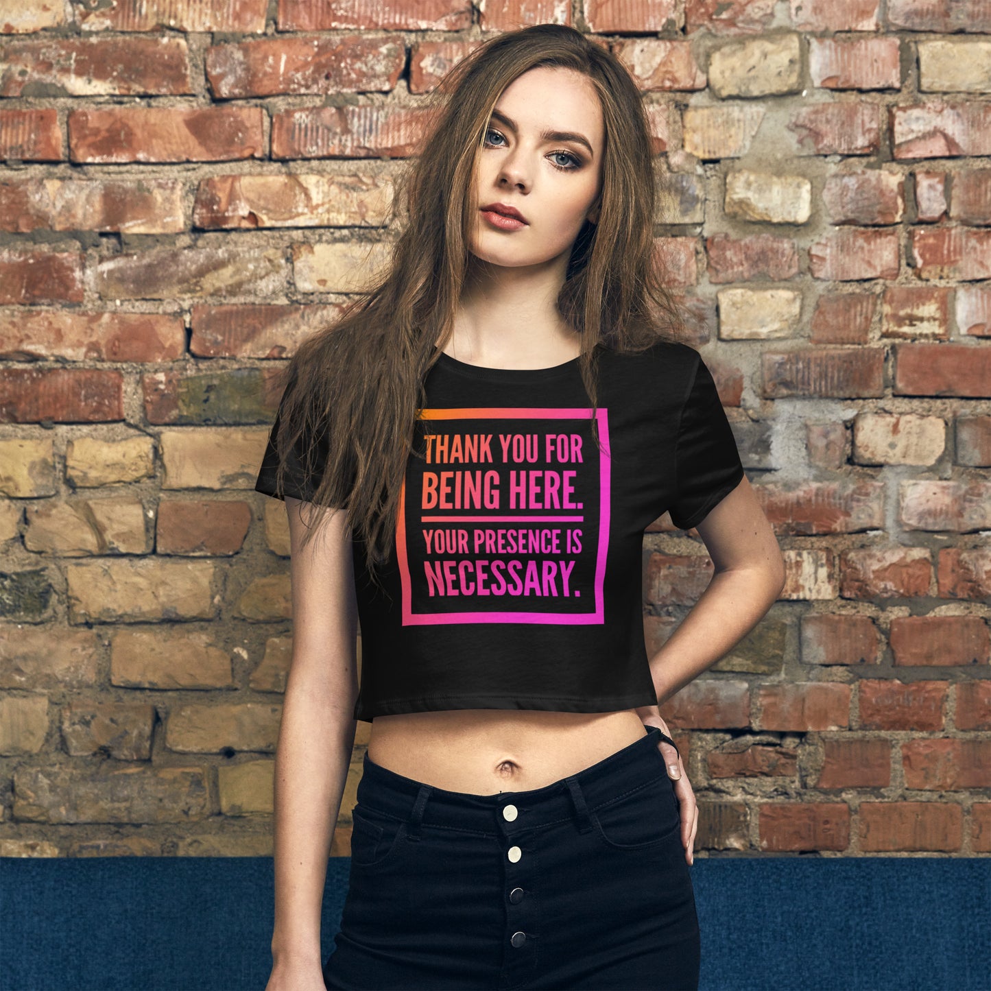 Necessary Presence Women’s Crop Tee